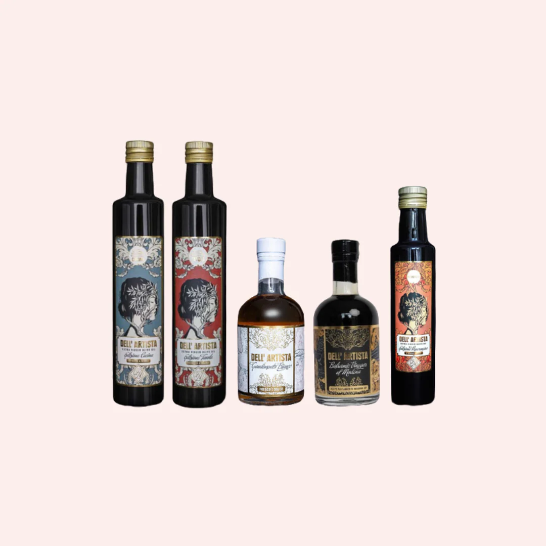 Dell'Artista kit - Olivolja och vinäger