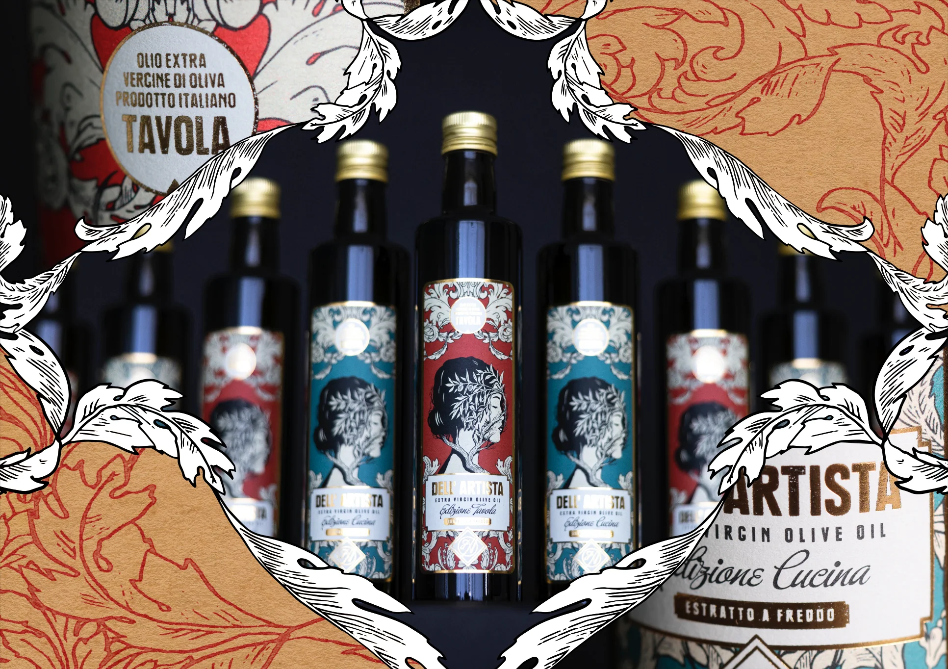 Dell'Artista kit - Olivolja och vinäger - Image 4